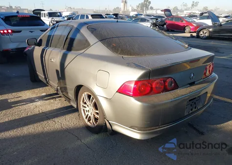 2005 Acura Rsx from USA, damaged, VIN JH4DC54875S004370